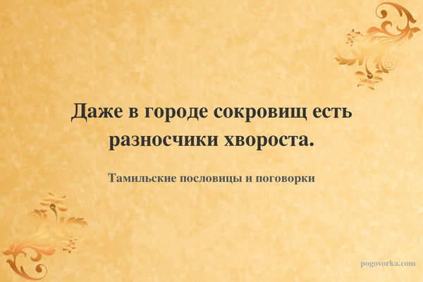 Даже в городе сокровищ есть разносчики хвороста.